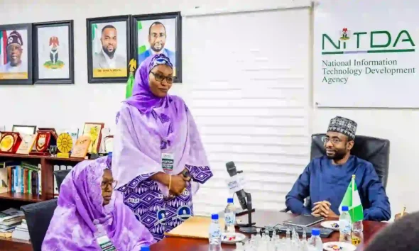 Education-stakeholders-visit nitda boss