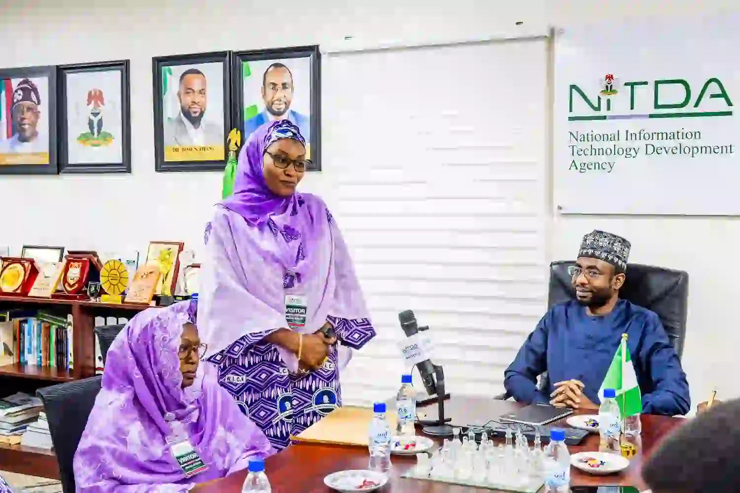 Education-stakeholders-visit nitda boss